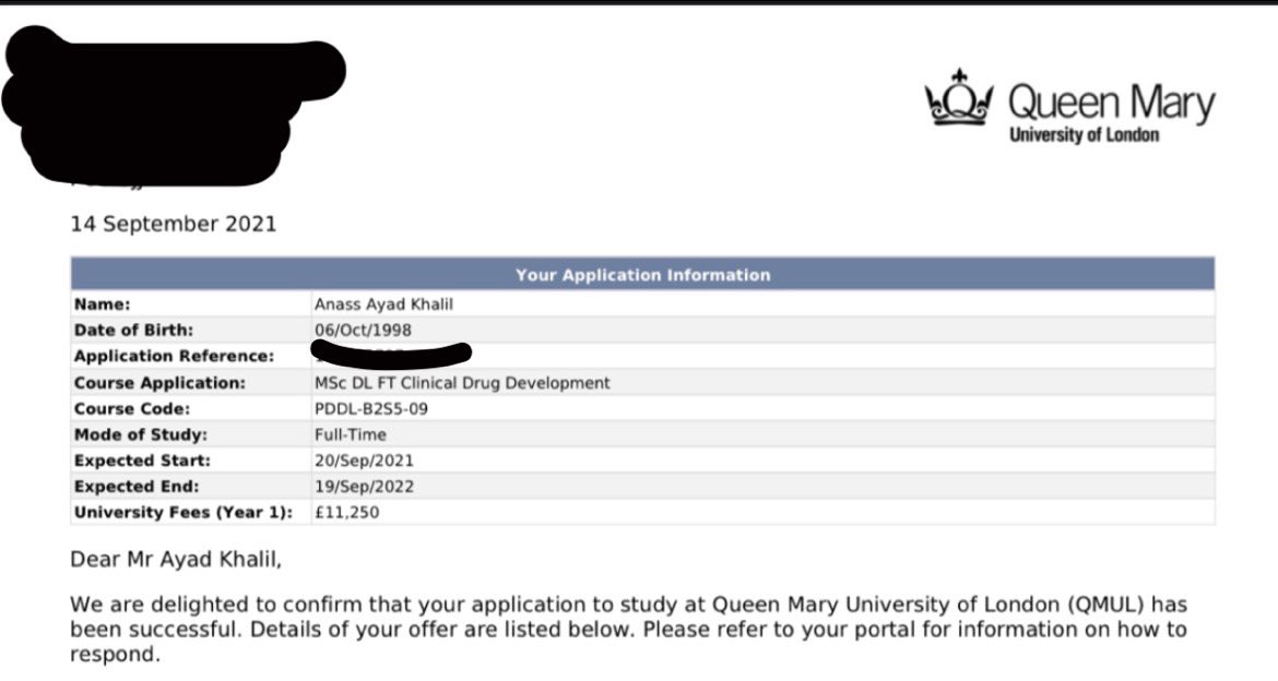 Got rejected from several PhD positions in Scandinavia this year, so decided to go back to the drawing board.
Successfully been accepted for my SECOND Master's in Clinical Drug Development. 
Hopefully PhD will follow next year!
#AcademicTwitter #phdchat #phdvoice #AcademicChatter