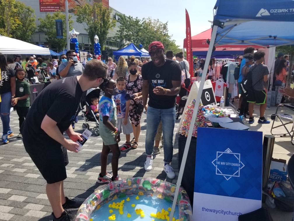 The Way City Church had a great launch in Woodbridge this past Sunday! They are in a high traffic area and were able to do some community outreach as well! #sendnetwork