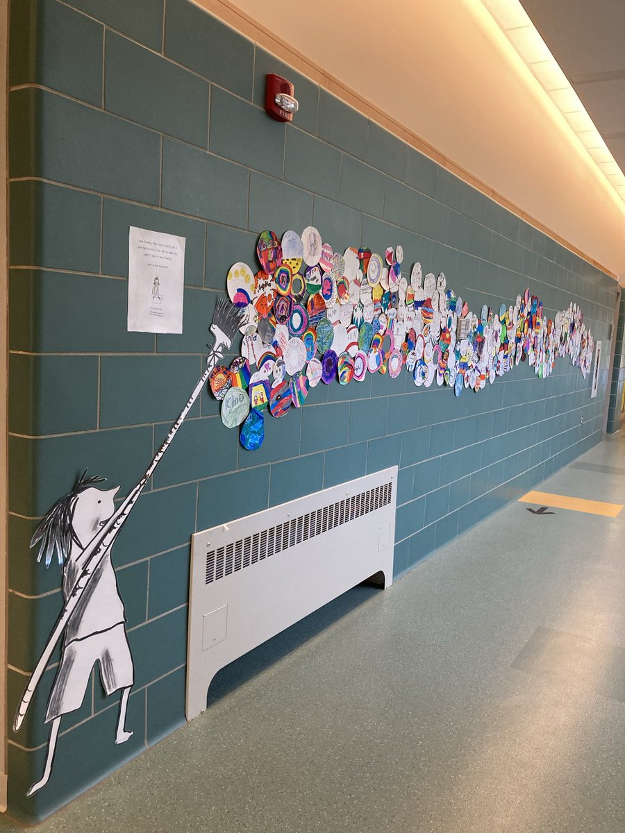 KelseyAhern3's tweet photo. Dot Day 2021! Howe Manning artists were asked to pick a word that describes them and the mark they want to leave at Howe Manning! #dotday2021 #howemanning #ttuchat https://t.co/qiDochPG7D