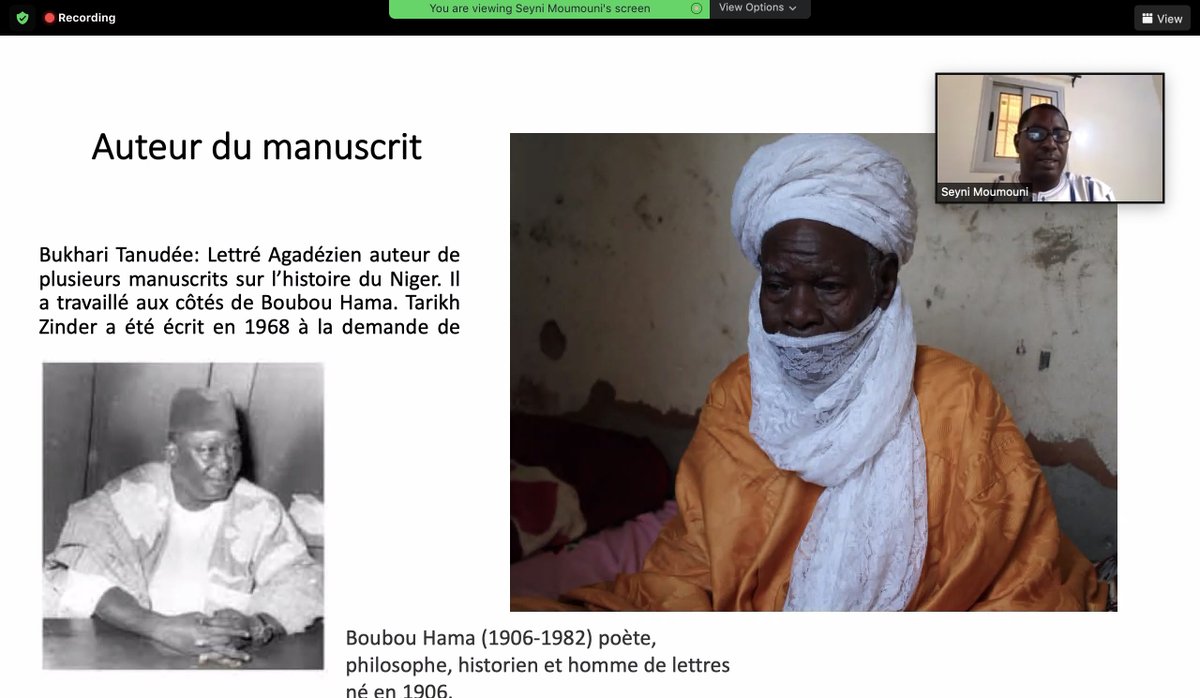 Arabic-Script Manuscripts in Africa (ASMIA) (@asmiaconference) on Twitter photo Seyni Moumouni conducting <a href="/ASMIACONFERENCE/">Arabic-Script Manuscripts in Africa (ASMIA)</a> third workshop: Tarikh Zinder: Editing, Translation, and Annotations Seyni Moumouni conducting <a href="/ASMIACONFERENCE/">Arabic-Script Manuscripts in Africa (ASMIA)</a> third workshop: Tarikh Zinder: Editing, Translation, and Annotations
