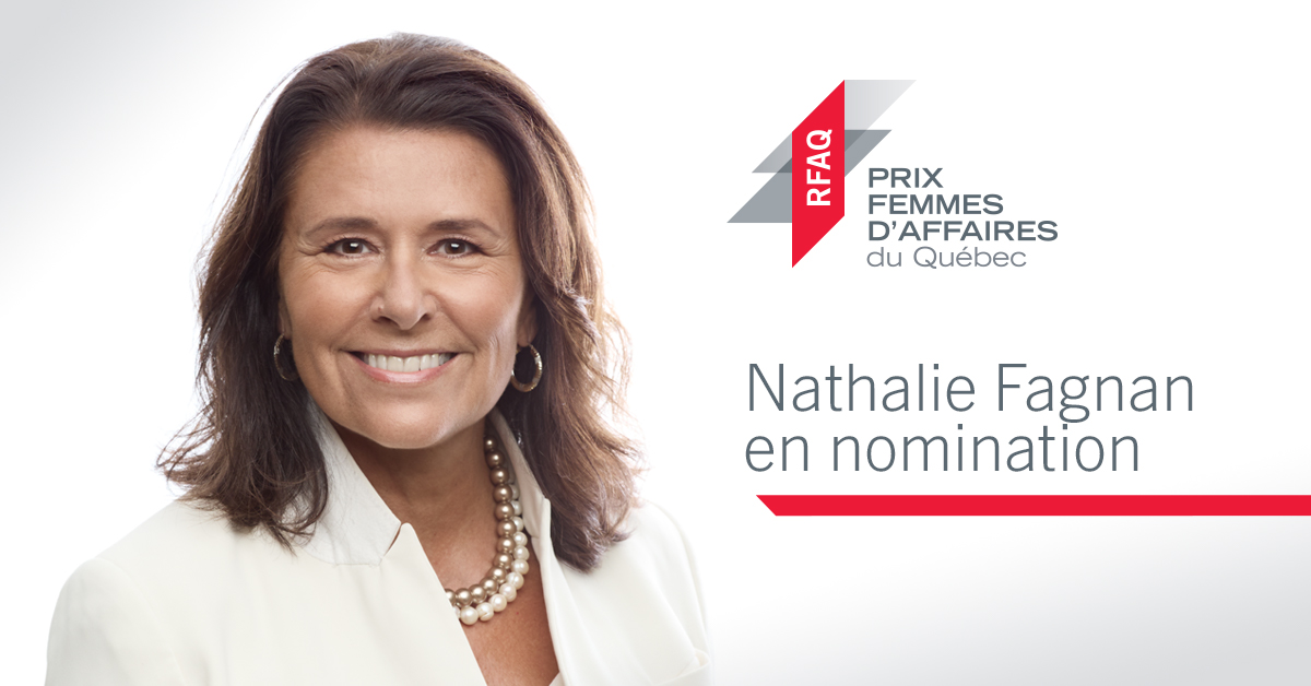 HemaQuebec's tweet photo. [FIERTÉ] Le @ReseauRFAQ vient d’annoncer que notre présidente et chef de la direction, Nathalie Fagnan, a été mise en nomination pour le prix Leader d’influence – organisation publique et parapublique dans le cadre de son concours annuel! #hemaquebec #RFAQ #Fierté https://t.co/hz3rJ8QKeo