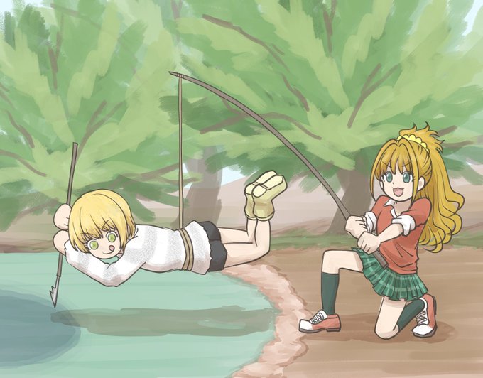 ザリガニ釣りのtwitterイラスト検索結果 ザリガニ釣りのtwitterイラスト検索結果