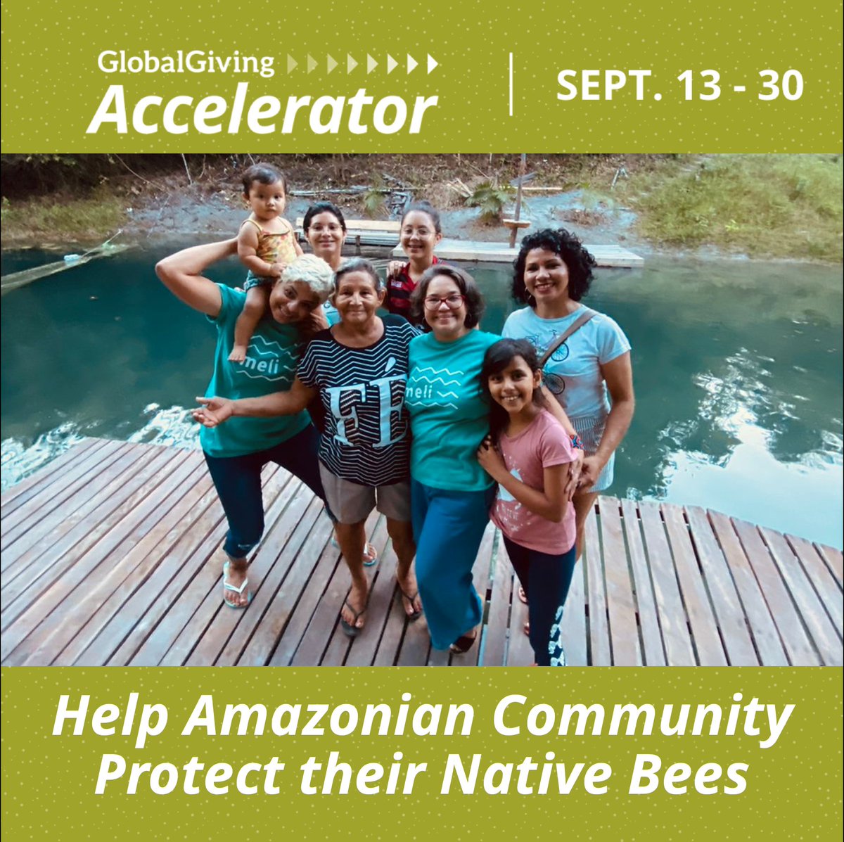 meli_bees's tweet photo. *Help Amazonian Communities to Protect their Native Bees!*

We just started a crowdfunding at @GlobalGiving to work with the Quilombo Bracinho do Icatu and protect their native bees!

Go fast, just few days left:
Donate and spread the word!

https://t.co/pHKcfdrGpY https://t.co/tL4uqtYOjh