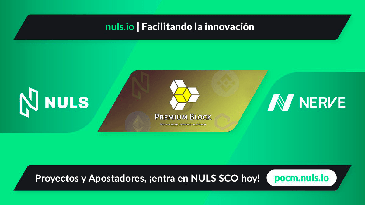 NulsEspanol's tweet photo. Nos complace compartir que @Premiumblock pronto se unirá a nuestra plataforma SCO.

#Premiumblock es una plataforma de múltiples cadenas que permite a los usuarios crear un grupo y dispersar #criptomonedas dentro de las direcciones del grupo.

#PremiumBlock #PRB #BSC #NULS https://t.co/nDjspAEZ4F