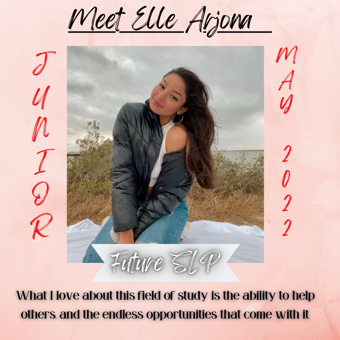 nsslhatamuk's tweet photo. 🐗 MEMBER SPOTLIGHT 🐗

Everyone meet Elle! She is one of our Juniors that is graduating May 2022🎓📚 https://t.co/XZ222ArixO