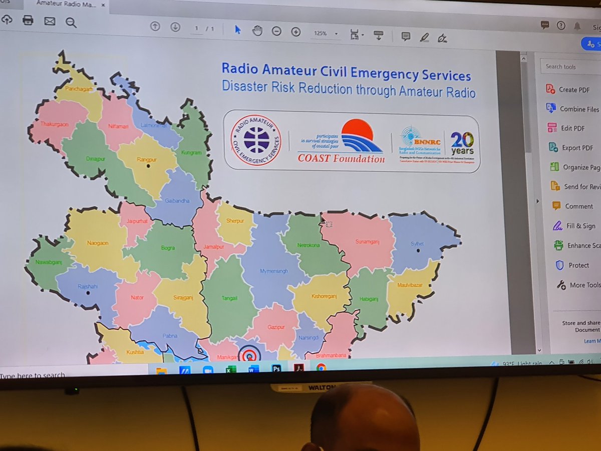 RezaKChyBD's tweet photo. After 4 years of relentless effort @bnnrc with the support of @CJRFund handed 4 #ameture #radio to 4 official license holder, while all communication failed, they will work. By next 5 years whole coastal belt will be covered. Club station will be established in each place. https://t.co/QTuyyaJRdJ