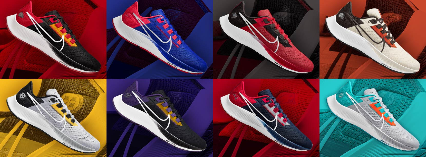 SOLELINKS on Twitter: 'Ad: NFL x Nike Air Zoom Pegasus 38 Fanatics