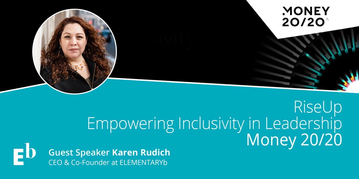 elementaryb4MME's tweet photo. Our own CEO, Karen Rudich was honoured to be guest speaker for the @money2020 virtual #RiseUp event, where she addressed a talented room of movers, shakers and leaders, encouraging them to pursue their dreams. A big thanks to all the attendees.

https://t.co/YyrpEyIEhE https://t.co/HApb8bnX0e