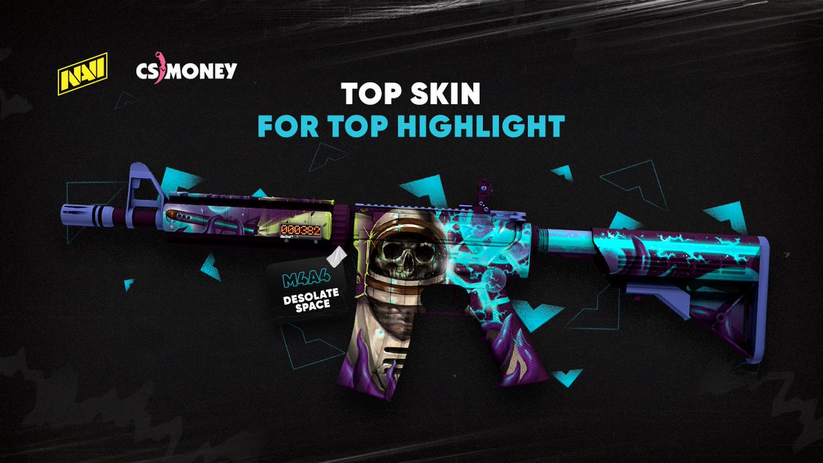 natusvincere's tweet photo. Desolate Space is one of the best skins for M4A4. And you can win it from @csmoneytrade. Just send your highlight and take part in #MONEYMOVES.
https://t.co/0MkxSOPu1p https://t.co/6xGBkZyJ9F