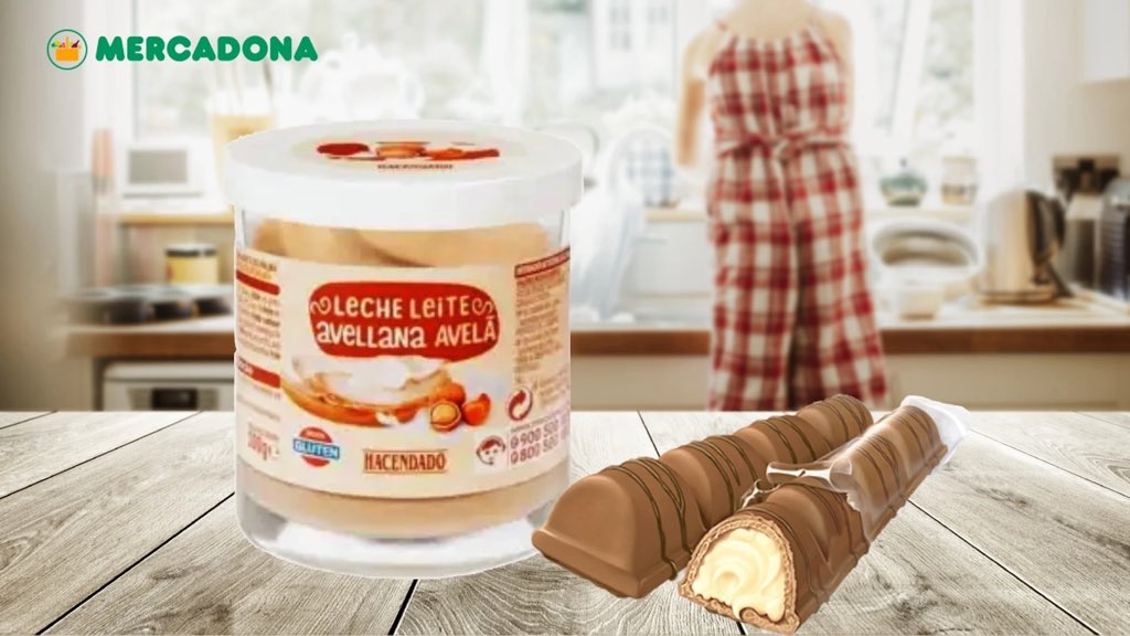 explosivaa_'s tweet photo. Hola @Mercadona me gustaría hacer una queja. En el establecimiento al que voy a comprar he visto un trabajador comprando 2 botes de chocolate leche y avellana. La estantería estaba vacía. Así como voy a poder comprar si antes de reponer ya se lo guardan. Gracias! https://t.co/33fxPW7Xby