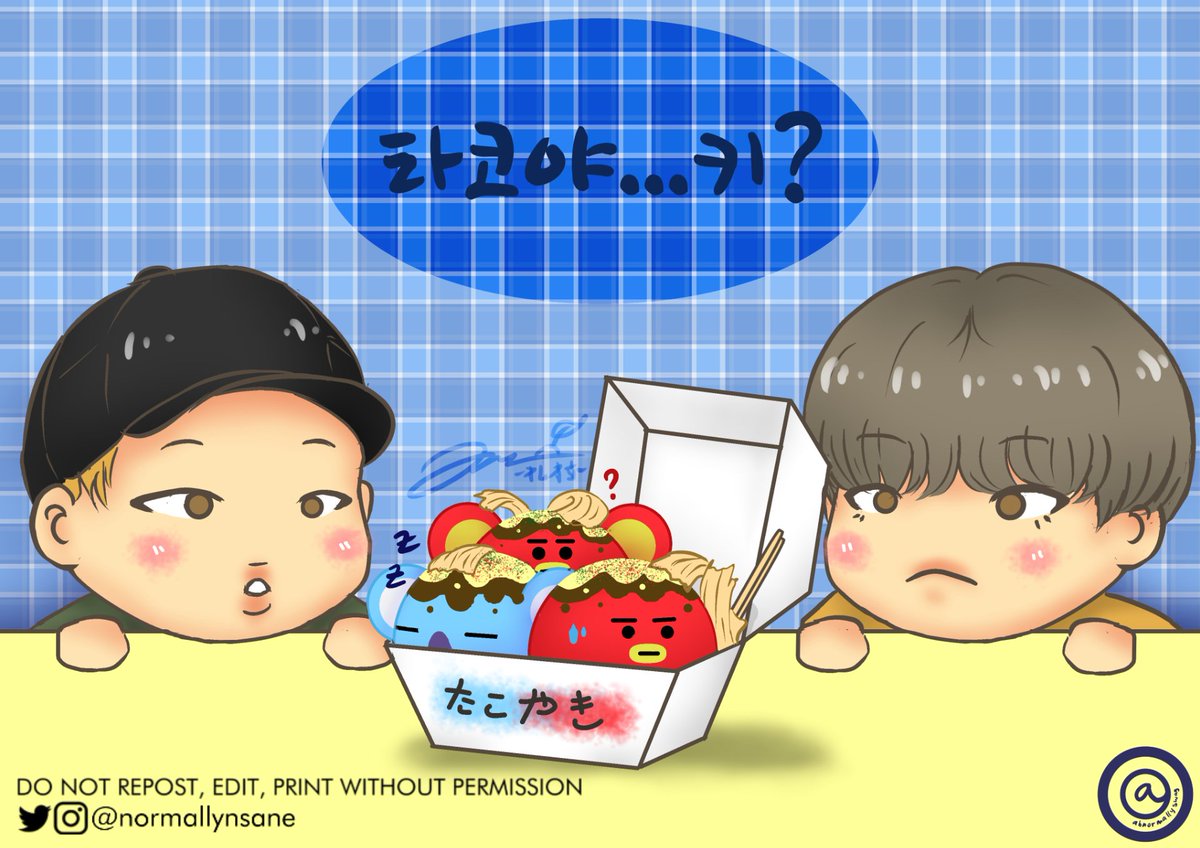 normallynsane's tweet photo. tata+koya=takoya...ki?
.
.
(another old chibi fanart from... 2018?? hdfhggdgd sorry no new artwork again 😔)
#fanart #뷔몬 #랩뷔 #알엠 #뷔 #ナムテテ #vmon #rapv #RV #RM #V #김남준 #김태형 #btsfanart #btsartmy #랩뷔전력 #taejoon https://t.co/IGXRBhKjzf