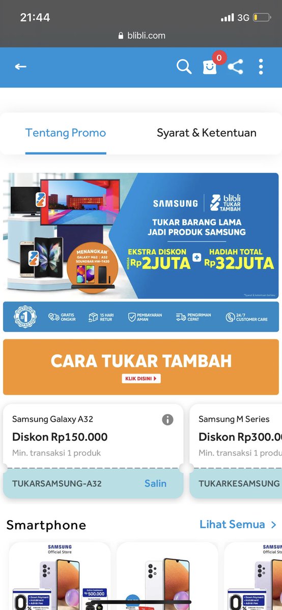 1010worldwide's tweet photo. @bliblidotcom Keren abis promonya 😍 #NKKCHI https://t.co/yg10j08FXi