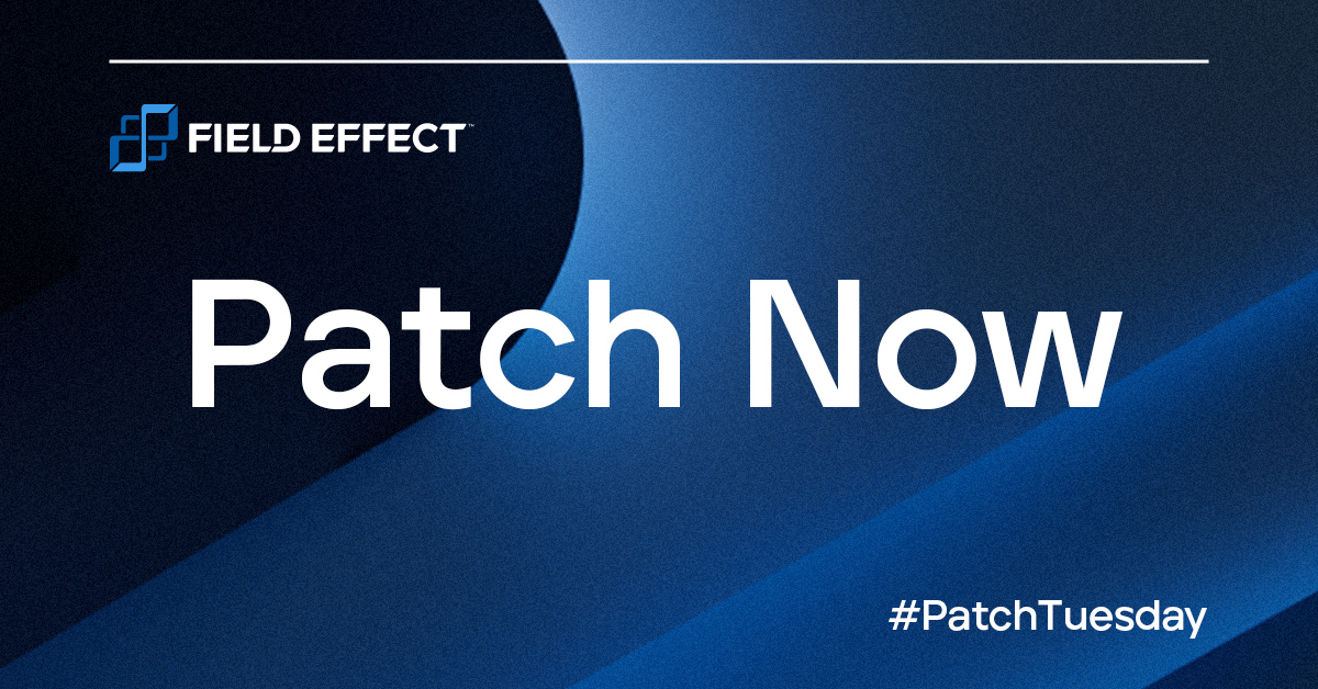 This week’s Windows update includes five more 0-day vulnerabilities discovered by our security team in May, with additional details coming October 14. Learn more about the steps needed to stay secure by visiting the blog below. fieldeffect.com/blog/microsoft… #PatchTuesday