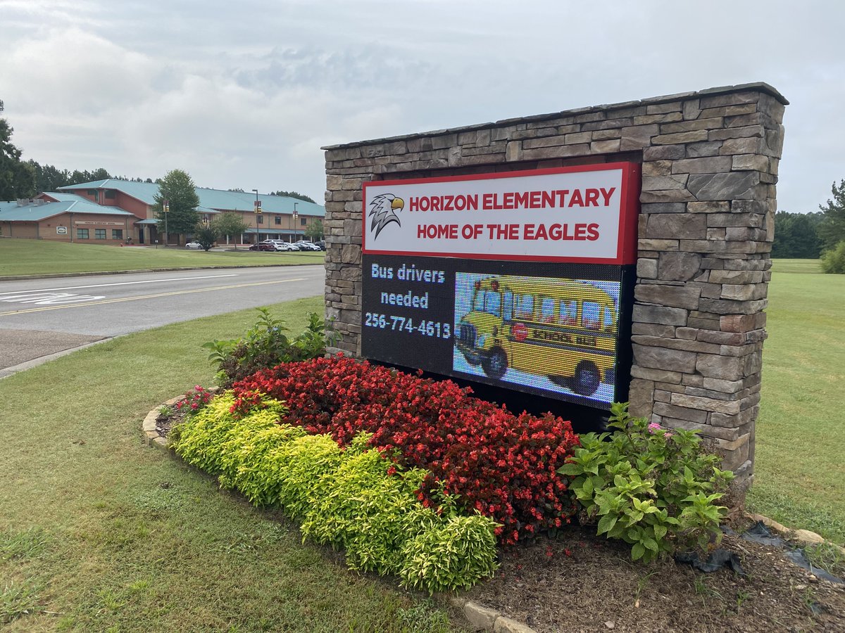 Madison City Schools and Horizon Elementary admins celebrate Hrz teachers today with a little sweetness  from Crumbl Cookies. The recognition is for Horizon's recertification as a Leader In Me Lighthouse School of Distinction. Awesome achievement. #mcslearn