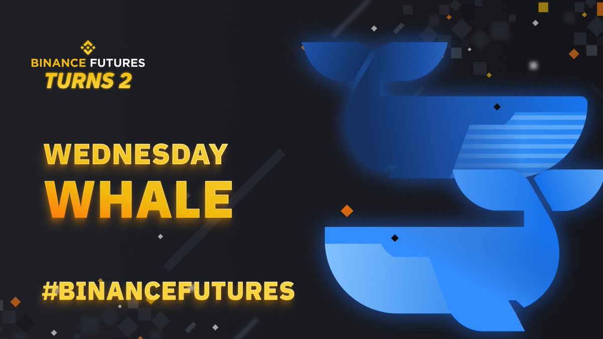 As the #BinanceFutures 2nd birthday celebrations continue this week, today is all about crypto whales and successful trades!