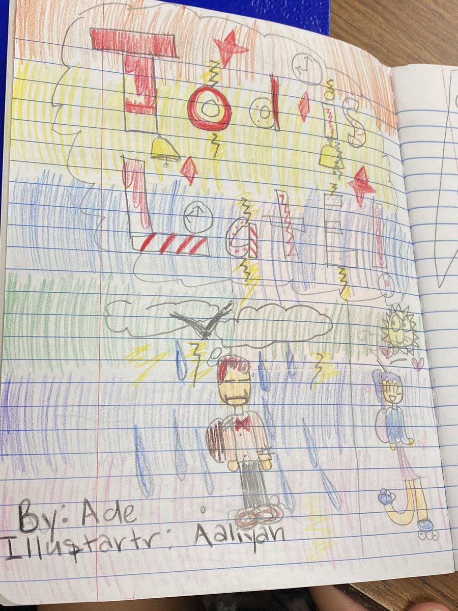 🖍 I absolutely 🧡 the idea of having students illustrate their partners books for a wtg. celebration 📝. Thank you <a href="/JSerravallo/">Jennifer Serravallo</a> for the amazing wtg. celebration ideas in the Writing Strategies book!!! Planning and drafting these covers in full swing for these 4th graders!!! 😍