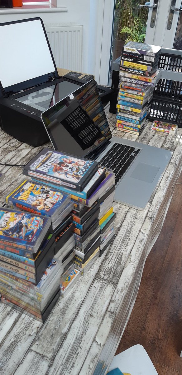 Been a bit of a 'listing #ZXSpectrum titles on the store' type day today. Only another 4 crates to go...
retrogear.co.uk