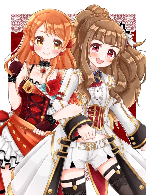 奈緒ちゃん、お誕生日おめでとう!
ずっと大好きだよ💕
フェス衣装の奈緒加蓮でお祝い🌈🍟✨
#神谷奈緒生誕祭2021
#神谷奈緒誕生祭2021 