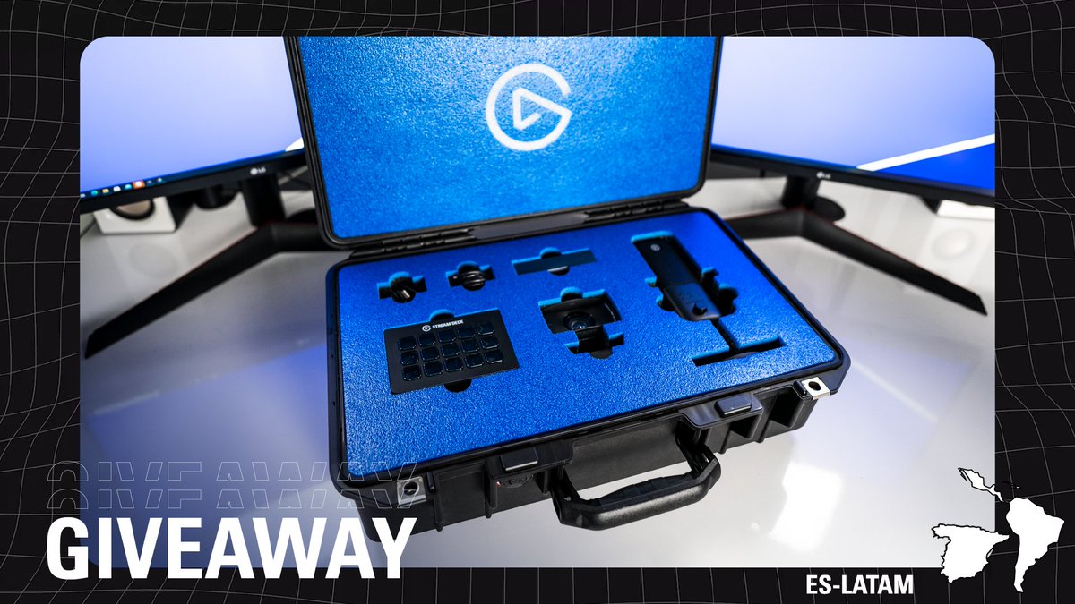 Elgato ES - LATAM (@elgatoes) on Twitter photo 📢 Sorteo super maletín Elgato 📢
Sorteamos este Kit definitivo para creadores de contenido:
📷Facecam
🎙 Wave:3
🧮 Stream Deck MK.2
💼 ¡La caja!
🌐 Latam y España
📜 Para participar:
Follow <a href="/elgatoES/">Elgato ES - LATAM</a>
🔄 RT a este tweet 📢 Sorteo super maletín Elgato 📢
Sorteamos este Kit definitivo para creadores de contenido:
📷Facecam
🎙 Wave:3
🧮 Stream Deck MK.2
💼 ¡La caja!
🌐 Latam y España
📜 Para participar:
Follow <a href="/elgatoES/">Elgato ES - LATAM</a>
🔄 RT a este tweet