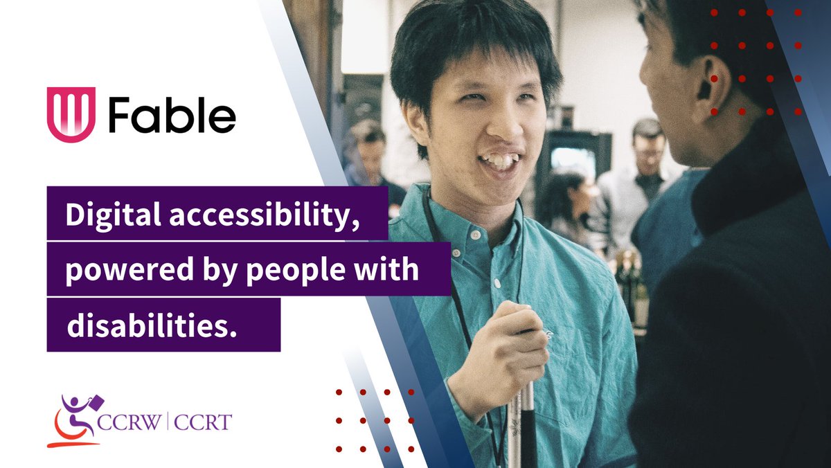 CALL FOR INTEREST!  <a href="/makeitfable/">Fable</a> is looking for Accessibility Testers to help build more inclusive products.  Utilize your lived experience to focus on the accessibility issues that impact users the most.

Contact us today to learn more:
makeitfable.com
