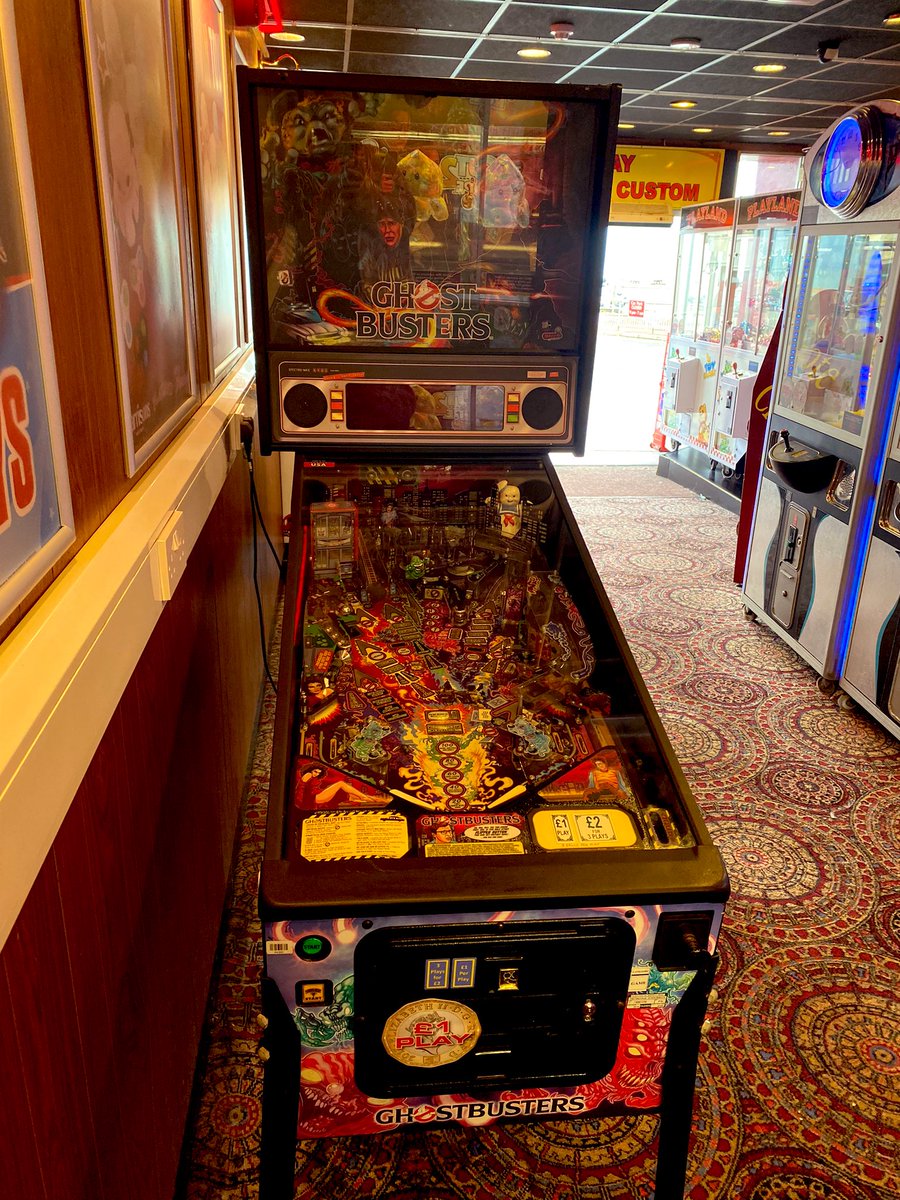 spadgy_OTA's tweet image. After a five-year absence, pinball tables are back at the local arcades! Star Wars and Ghost Busters (still being set up) spotted so far.

Hoping their other Hastings locations are getting some in. Pinball a walk from my front door = everything will be OK.