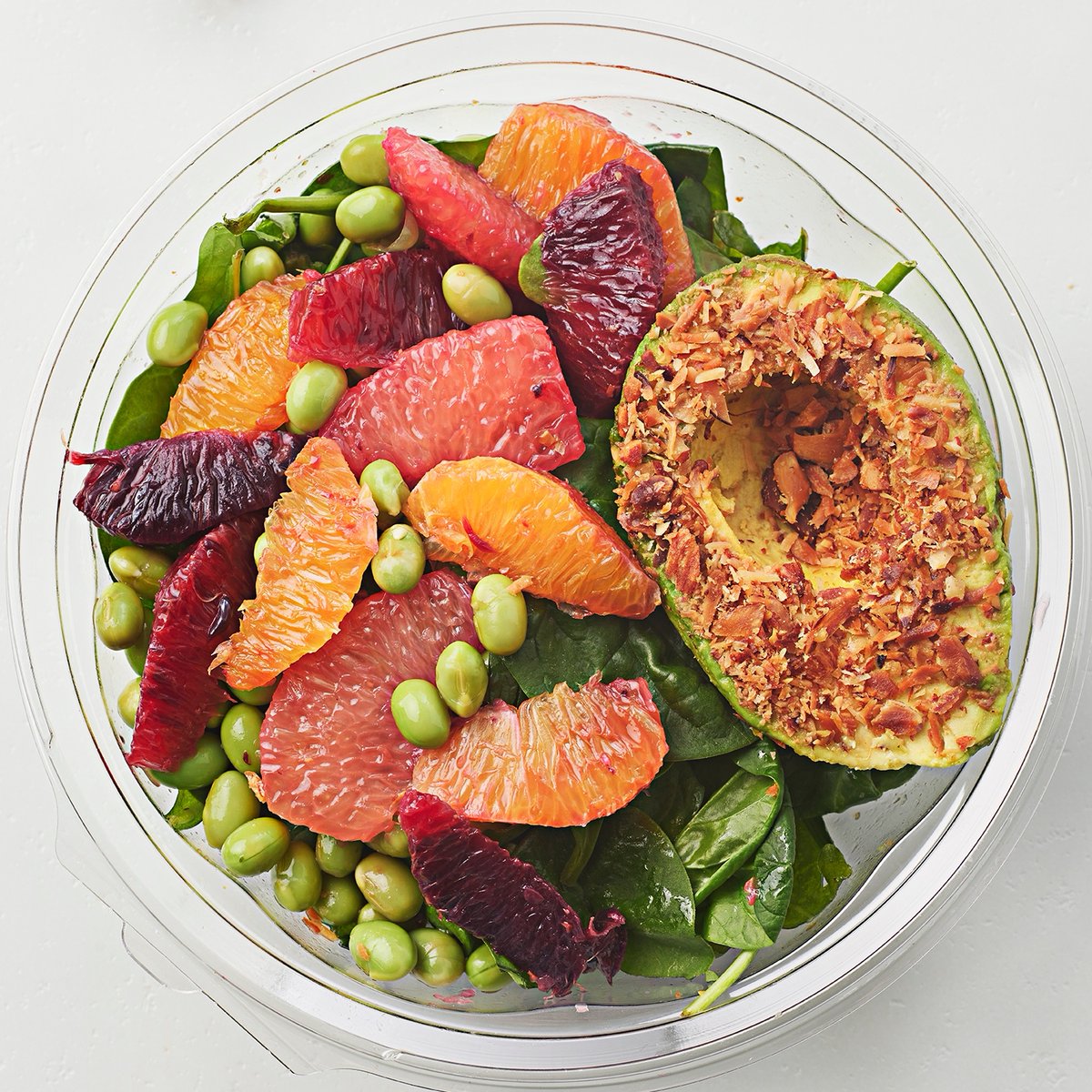 Slightly tangy, full of protein and -- wait for it -- vegan. Citrus Salads are on the menu for lunch.