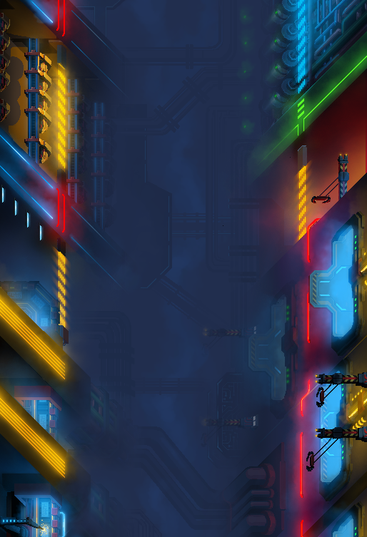 mana_oomgames's tweet photo. The Factory district visual rework by Flo!

| #indiegame #pixelart #shmup #mobilegame #exostars | https://t.co/QRSfKv7FFD