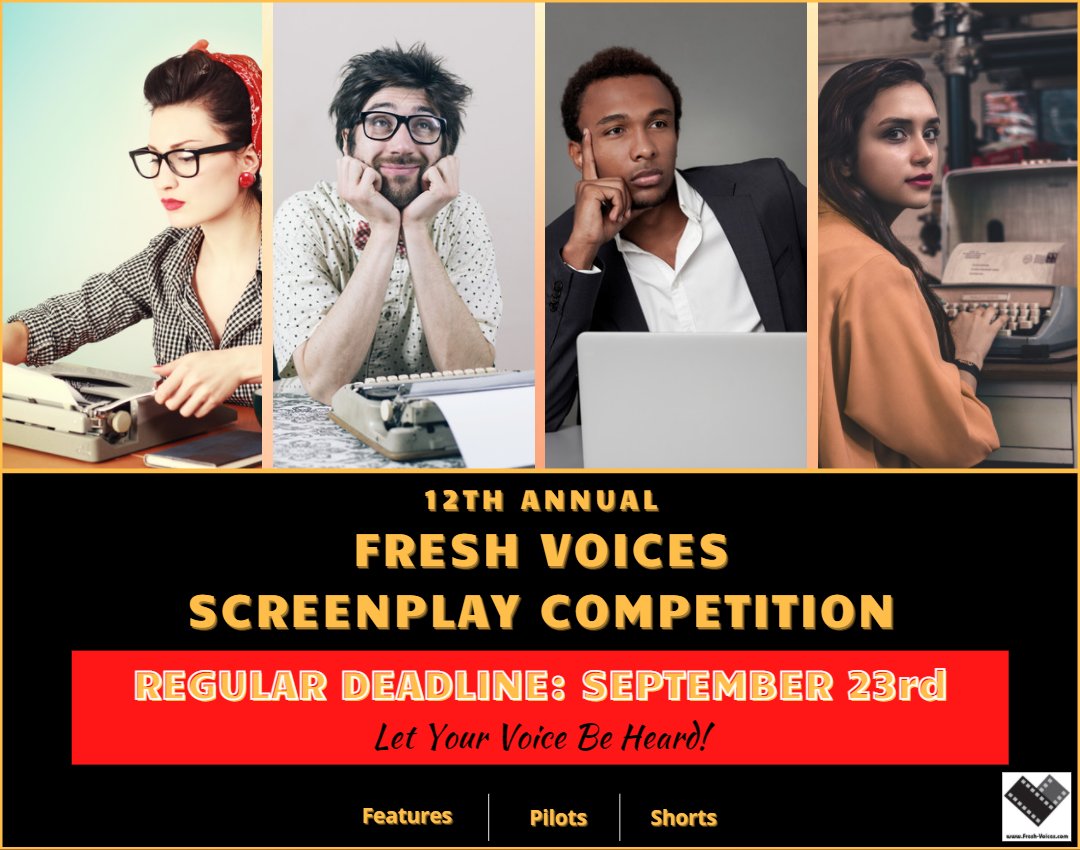 FreshVoices_SR's tweet photo. Regular Deadline Next Week! - https://t.co/VzbYeKAzbA https://t.co/AtqBF0bTDm