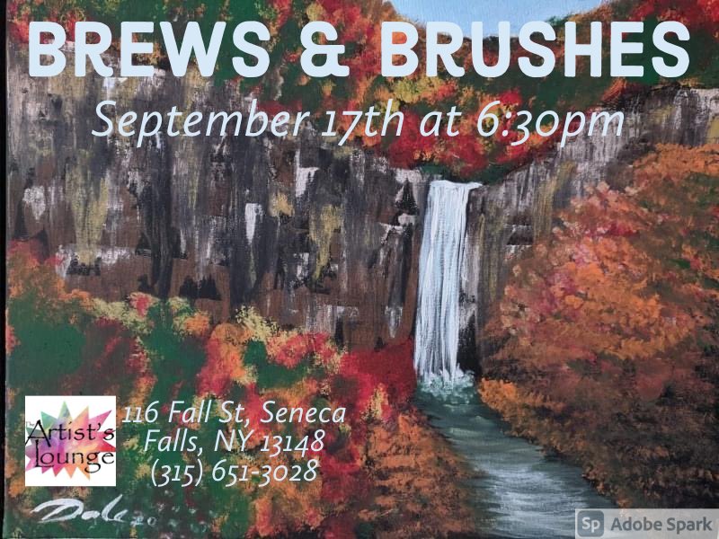 ArtistJessi's tweet image. Join us Friday for Brews &amp;amp; Brushes. Click here for more details and to register theartistslounge.coursestorm.com/course/brews-b…