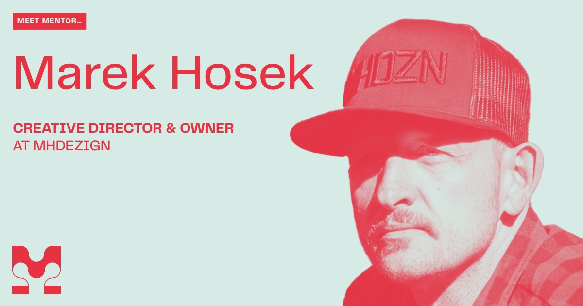 Meet our Fall 2021 AIGA Mentor, Marek, a multidisciplinary designer &amp; artist with expertise in brand direction and visual communication, all while running his own practice. He will be mentoring on Freelance &amp; Entrepreneurship!

More info ⇢ bit.ly/2021-fall-ment…