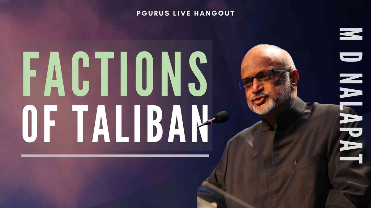 pGurus1's tweet photo. #PGurusPrimeTime Factions of Taliban and who is in control now, with Prof. @MD_Nalapat. If one Taliban was not enough, there may be several. Don't miss it #Live at 9 PM IST https://t.co/DHNWPCw90U https://t.co/gQgoVnVi6L