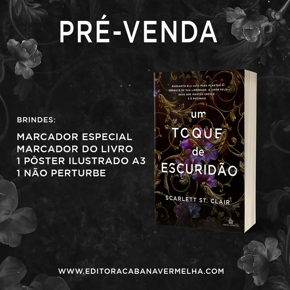 📢 PRÉ-VENDA 📢
Lenhador mandou avisar que é hoje! 
editoracabanavermelha.com

#hadesepersefone #atouchofdarkeness
#editoracabanavermelha
#mitologia