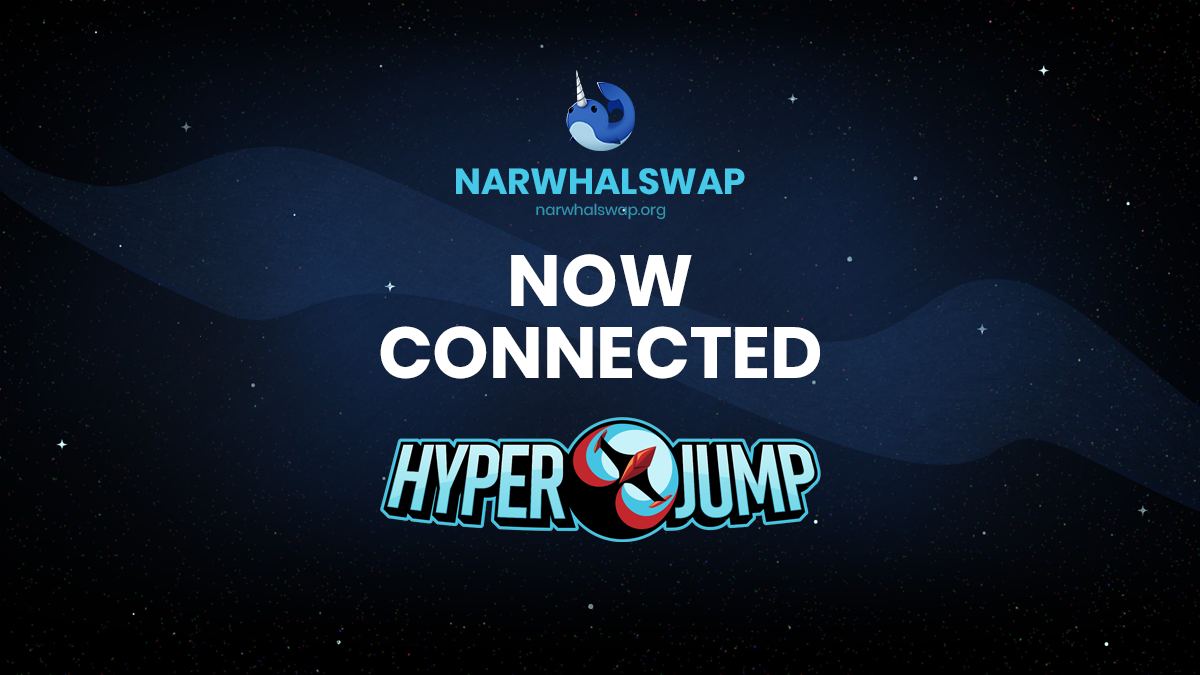 narwhalswap's tweet photo. Welcome @HyperJumpBSC.

@HyperJumpBSC is a DeFi with a fun token ecosystem on #BSC and #FTM.

Enjoy our Best Rate
➡️ https://t.co/tRX8vwMbUJ

#narwhalswap #defi #FTM https://t.co/irrqH2EQ5l
