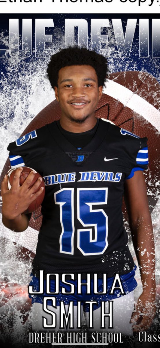 Today we recognize Josh Smith. Josh is a 4 yr player that excels on both sides of the ball. He was all-region and honorable mention all state as a jr. He’s also on our wrestling and track teams. Josh plays the cello in our Arts programs. He’s an outstanding student &amp; leader!