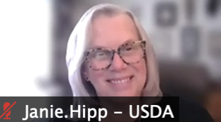 USFRA's tweet photo. "I see the world through your eyes. I want you all to know that USDA is going to be actively with you throughout this effort. It’s terribly important the work you’re doing," Janie Hipp, @USDA General Counsel.

#LeadersinAction are hard at work at #HonortheHarvest Day 2! https://t.co/n9z9UiPLPY
