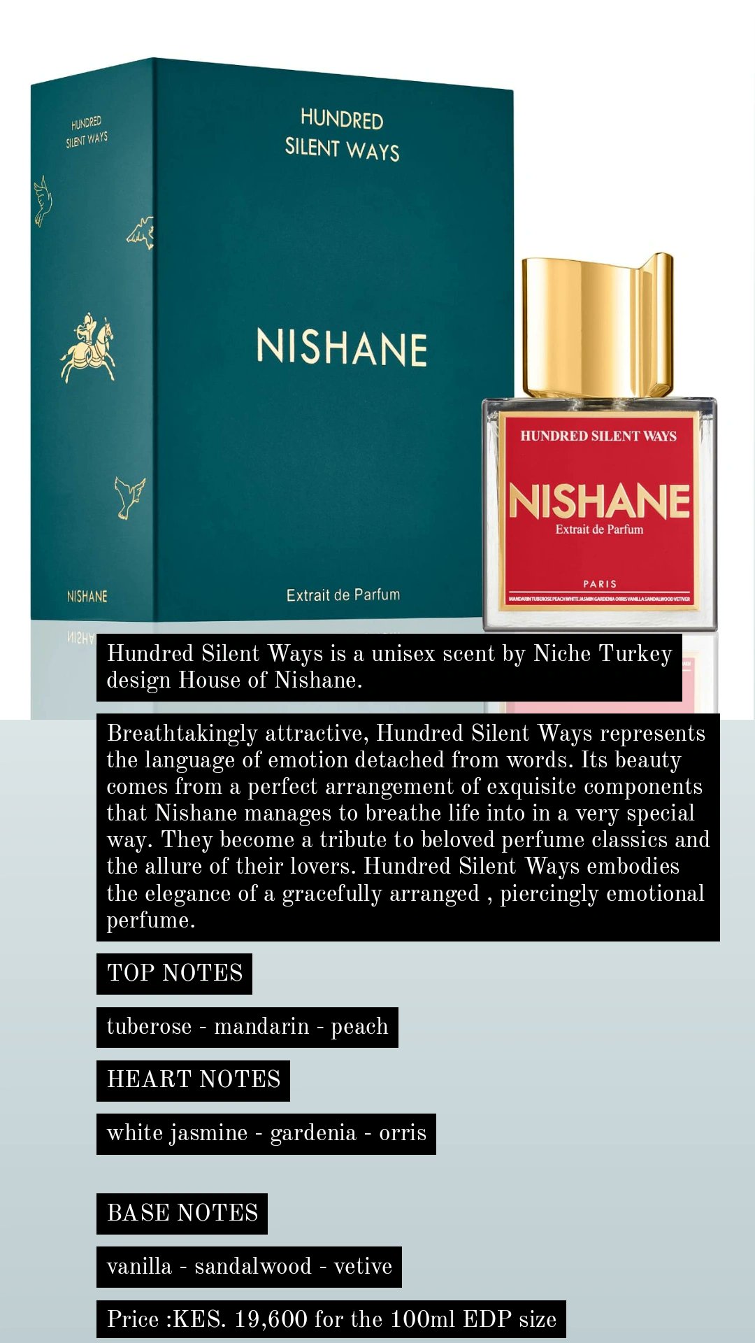 Nishane a store hundred silent ways