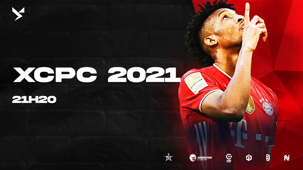 YoDeSports's tweet photo. 🎮⚽ [#XCPC]

🔴⚫ Notre Club PRO #FCSoccer participera à la XCPC ce soir à partir de 21h20 ! 

#YoDFamily ⚡ https://t.co/kCkThABCXY