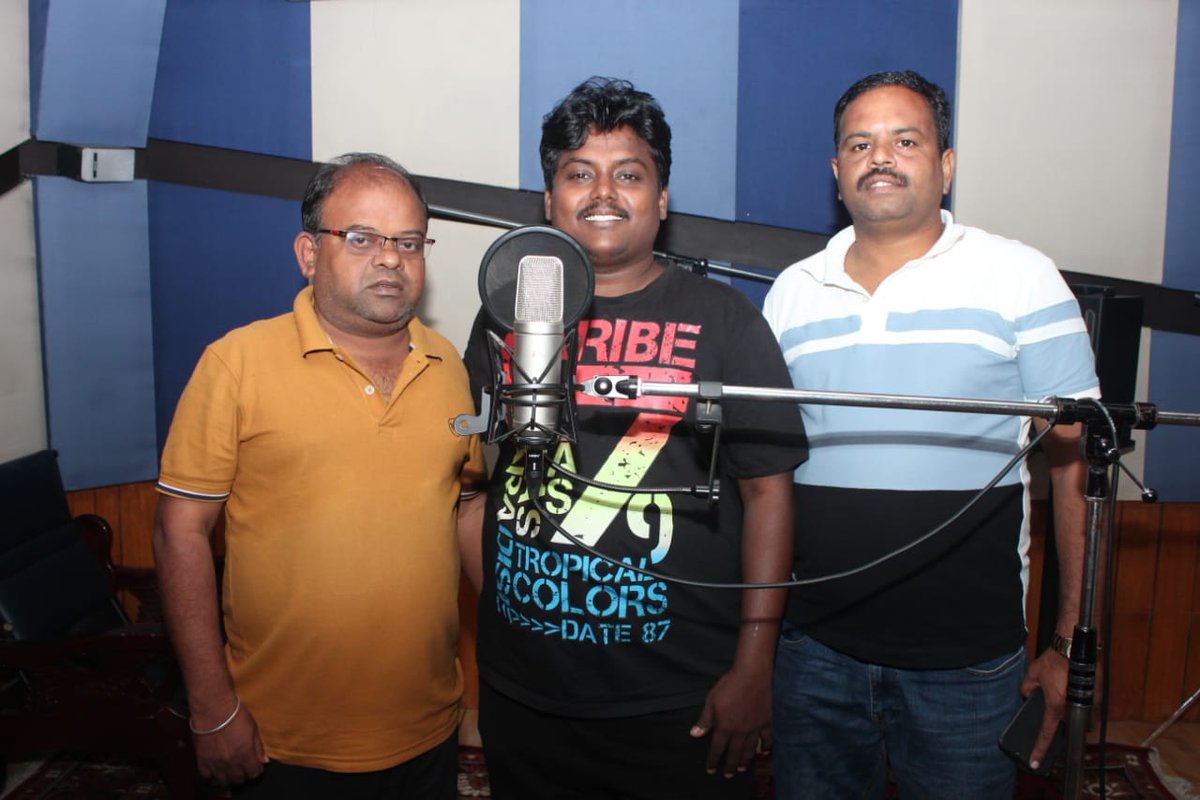 cinivilla's tweet photo. #TheJourneyOfBed 🤙💥Dubbing started with @actorblackpandi 🎥
@Act_Srikanth @srushtiDange
Directed by @Manibhaarathi9
Produced by @VijayKumarLoges
@johnmediamanagr
@Laabam_Media
#TJOB #ShrinithiProductions https://t.co/JisWsukP0F