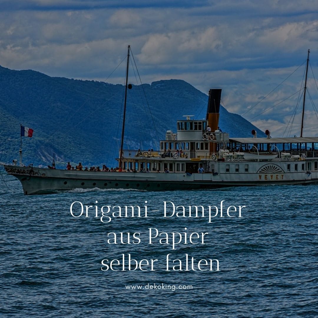 Hier erfahren Sie, wie kann man einen Origami-Dampfer aus Papier selber basteln. Sie benötigen nur das Papier und bisschen Zeit dafür. Schauen Sie mal an: 
Origami-Dampfer aus Papier selber basteln
Haben Sie einen Papierschiffchen schon gemacht?

dekoking.com/origami-dampfe…