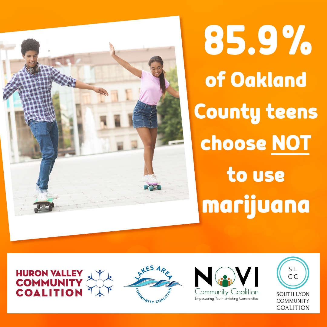 Our Youth #MakePositiveChoices 👍
South Lyon Community Coalition 
Novi Community Coalition 
Lakes Area Community Coalition