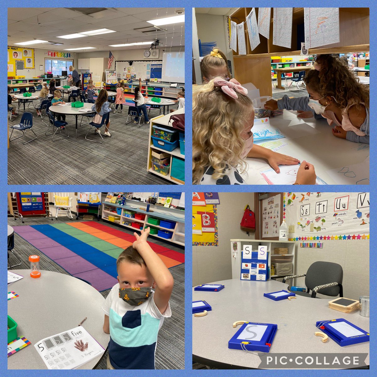 TK students in @OsideUSD practice fundamental writing. Handwriting is a foundational skill that can influence students’ reading, writing, language use and critical thinking. Thank you Miss Borg <a href="/smesabulldogs/">StuartMesaBulldogs</a> @OsideSup <a href="/MercedesLovie/">Dr. Lovie</a> <a href="/GravlinVicki/">Vicki Gravlin</a>