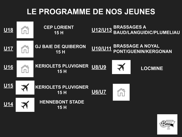 baud_fc's tweet photo. Bon match à nos jeunes ce week-end ⚽️⚽️⚽️

#BFC  @CepFoot  @KPluvigner  @stcolocmine  
@LBFoff  @districtfoot56 https://t.co/172gVMv9aY