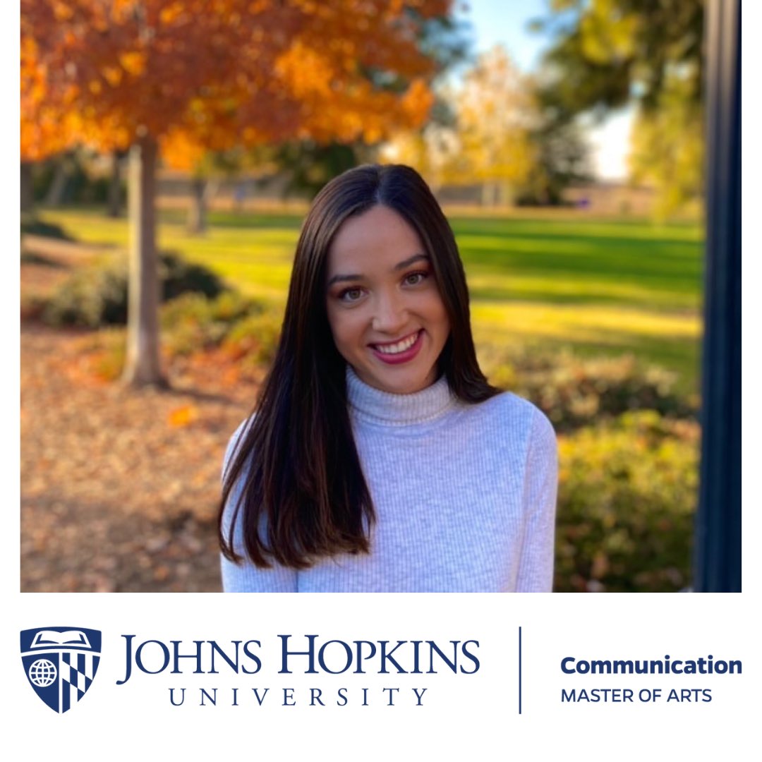 JHUComm's tweet photo. Gabriella Custodio celebrates Her grandparents who immigrated to the U.S. from Guatemala and El Salvador to start a new life “If you know someone who is Hispanic, please take time to ask about their ancestors - it means a lot!”
#nationalhispanicheritagemonth #hispanicsinhighered https://t.co/ZdAyuuYOiR