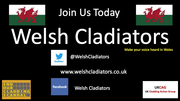 Follow us live tomorrow on @WelshCladiators as we report from London on the big protest for justice. #LeaseholdersTogether #EndOurFireSafetyScandal #EndOurCladdingScandal