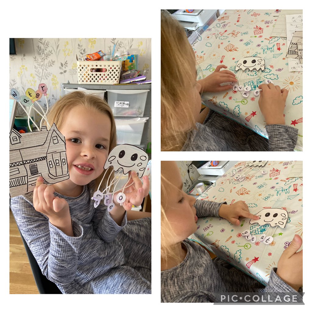oonagh32956880's tweet photo. @ourladyoflourd1 A from year 2 has completed task 3 we made up some games from #phonicsfamily using ‘up words’ and ‘jumbled jelly fish’ as well as a dot to dot. A enjoyed it #homeworkchallenges https://t.co/3tkh6Zi7EP