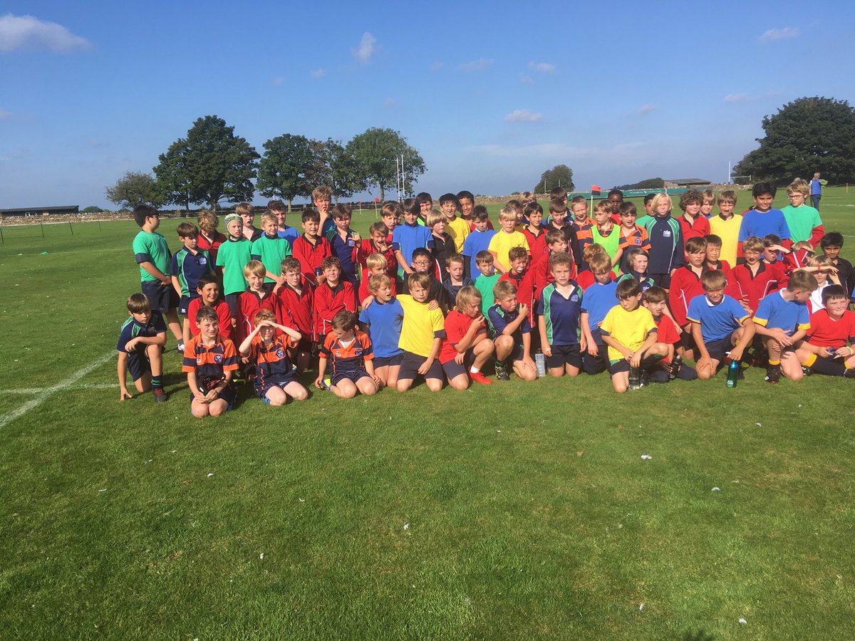 First “proper” fixture back for some time! Thank you ⁦<a href="/WarminsterPrep/">Warminster Prep</a>⁩ ⁦<a href="/StMargs_Sport/">StMargs Sport</a>⁩ ⁦<a href="/WestonbirtPrep/">Westonbirt Prep</a>⁩ for joining us, mixing up the children and finding the best format for everyone playing Y5 &amp; Y6 hockey and rugby.