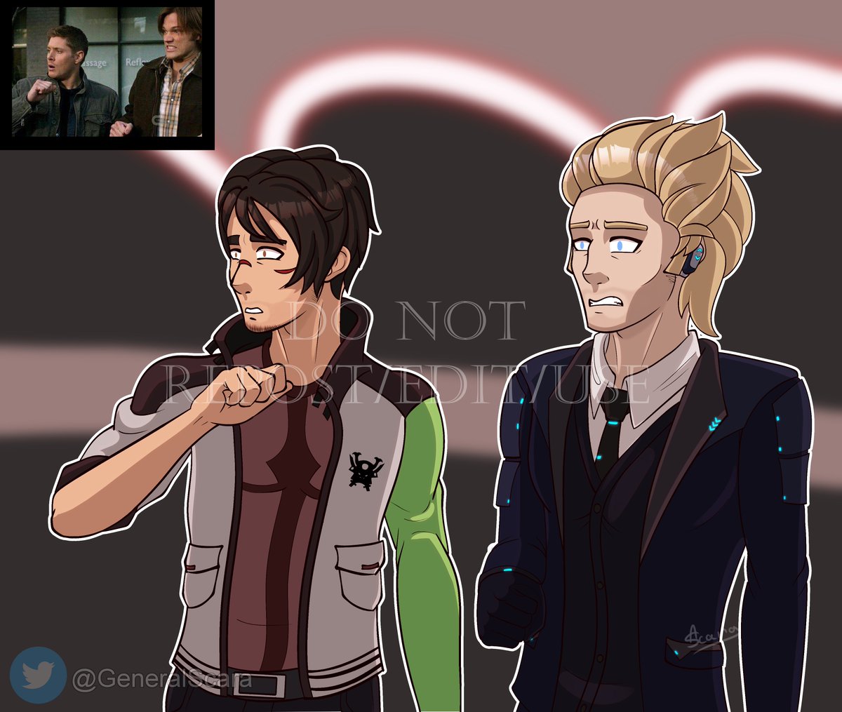 GeneralScara's tweet photo. Actor AU
Final piece from stream
POV: the operator fell at the most crucial moment
#MetaRunner #Lucks #Lux #Masa #LucksXMasa #Meta_Runner #MasaShimamoto #Meme #memes #AU https://t.co/ulfCGzyFvL