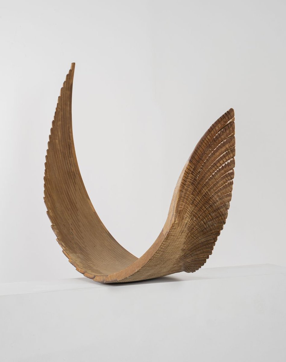 For Jim each work starts with the statement, "What can I do with this? How can I change it? What happens if I do this?" 🤔 

To see 'Sentinel' &amp; 'Winged' come visit us at London City Island or on our website: buff.ly/3Cjzubz

#TrinityArtGallery