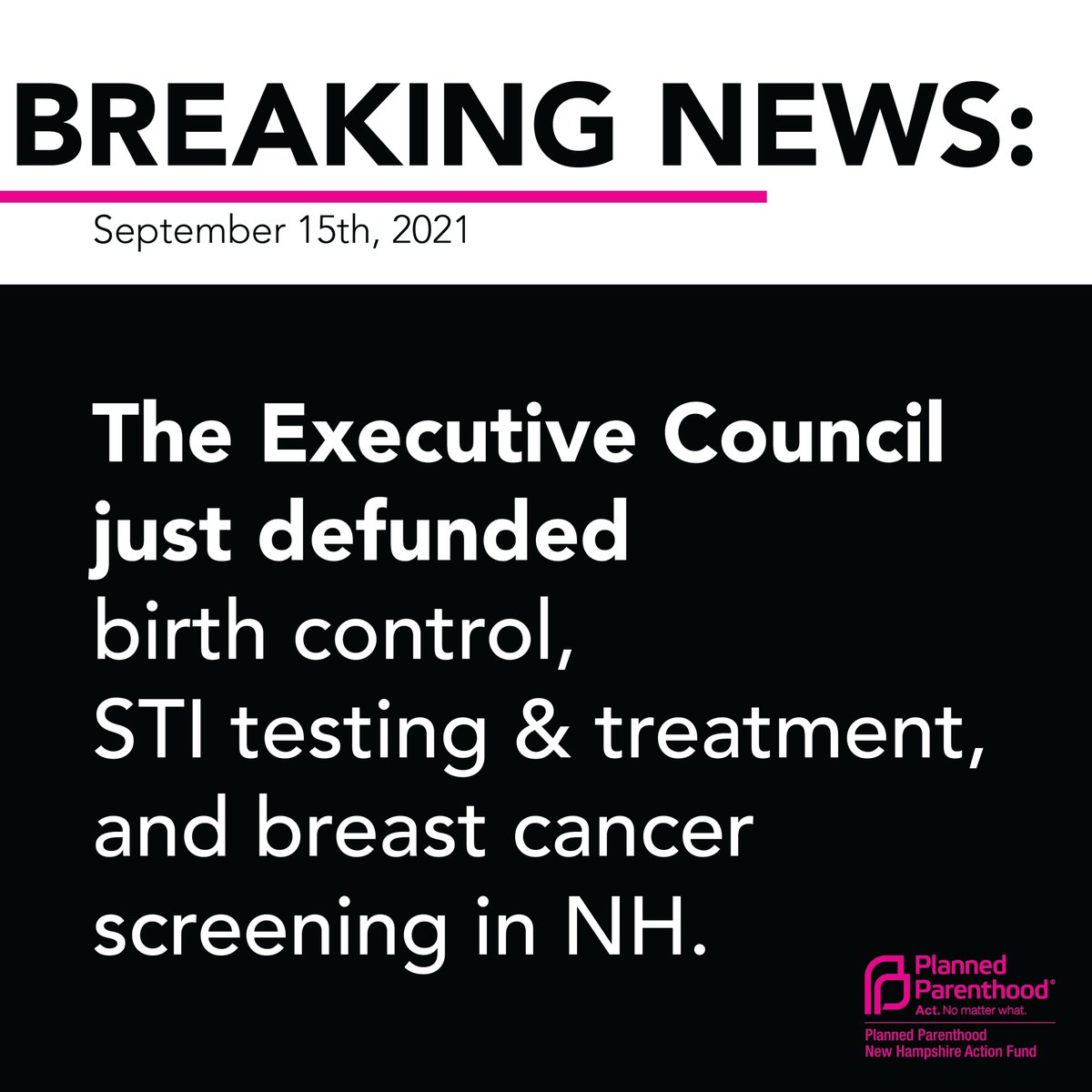 Planned Parenthood New Hampshire Action Fund tweet media