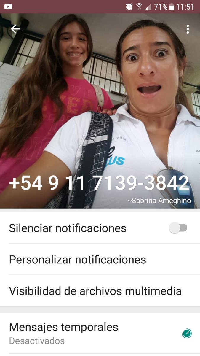#Canotaje #Ameghino #Argentina 🇦🇷
Sabrina Ameghino, representante olímpica y multicampeona panamericana con el canotaje argentino, denuncia que "una persona" se hace pasar x ella en WhatsApp para "estafar" a aquellos con quien se contacta. Dale RT. Hacelo viral <a href="/SabriAmeghino/">Sabrina Ameghino</a>.